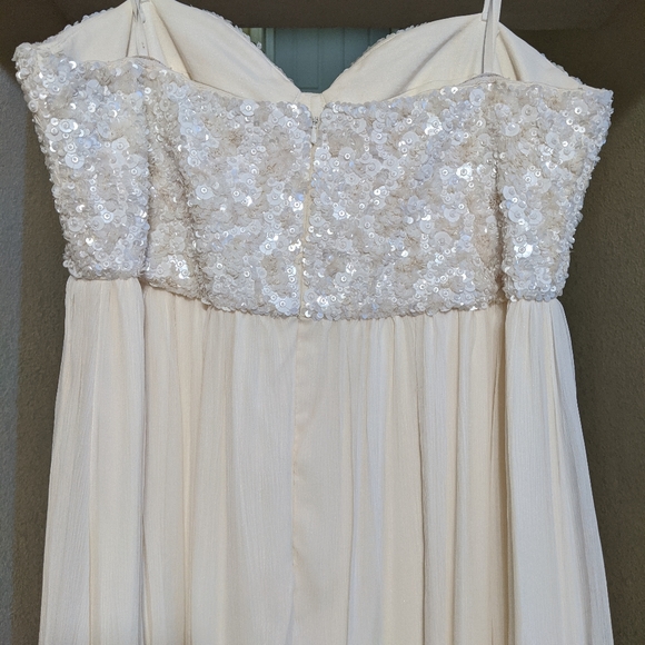 Rachel Gilbert Gemma Ivory Wedding Gown US size 12 - Picture 5 of 9